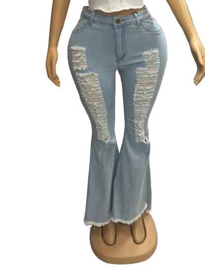 Denim Flares
