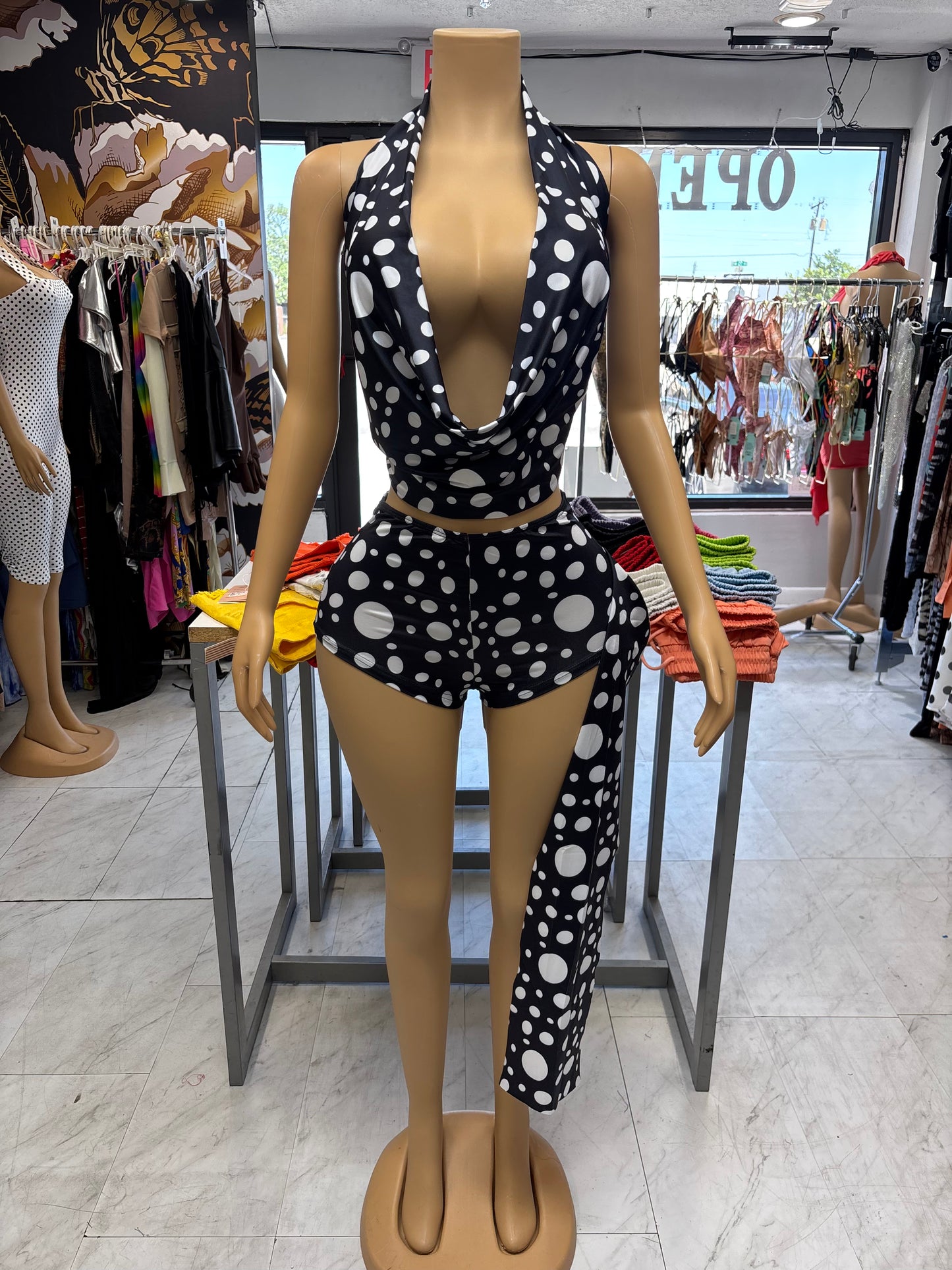 Polka Dot Two Piece