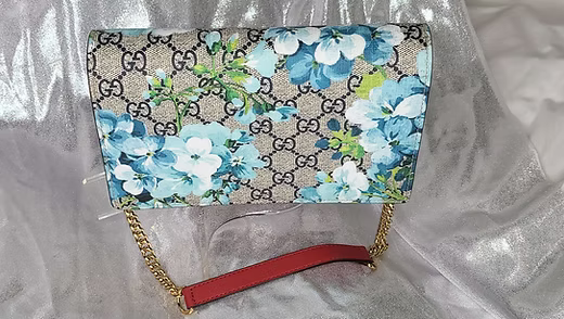 Authentic Gucci Bloom GG Clutch/Crossbody Bag