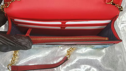 Authentic Gucci Bloom GG Clutch/Crossbody Bag