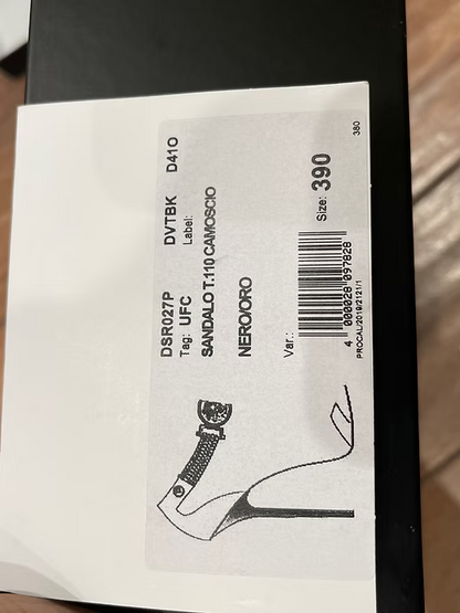 Versace Signature Ankle Strap Sandles